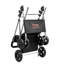 Poussette pour chien pliable pour animaux 4 roues transportable et amovible jusqu'à 35 lb