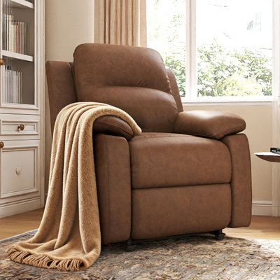 31.9" W Upholstered Manual Recliner