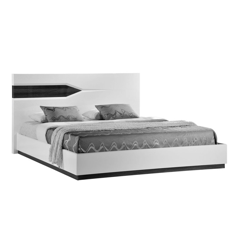 Hudson WHITE BED, Queen