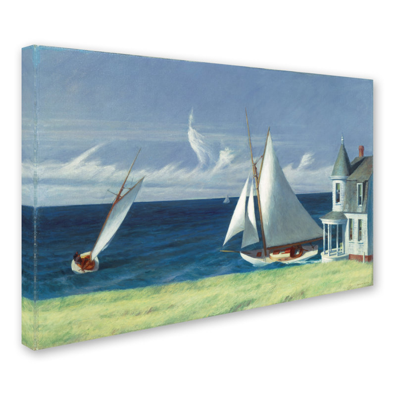 «The Lee Shore», reproduction sur toile tendue, 16 po x 24 po