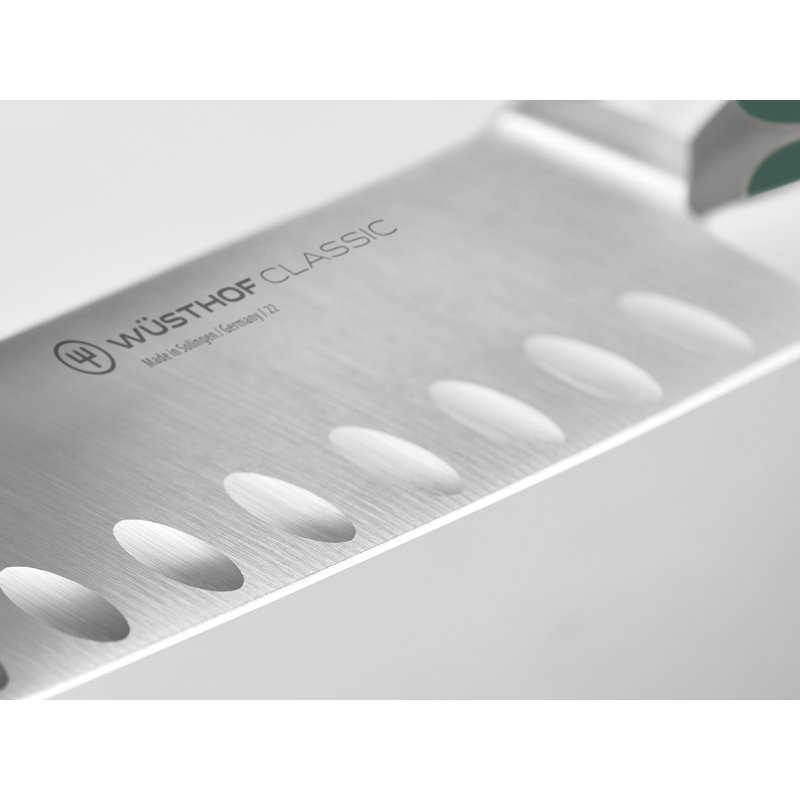 Wüsthof Classic Fresh Rosemary 7" Hollow Edge Santoku Knife