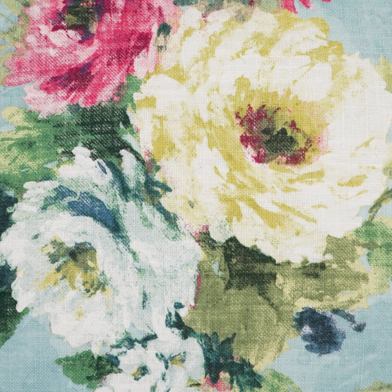 Meraki Floral Throw Pillow, Square 22"