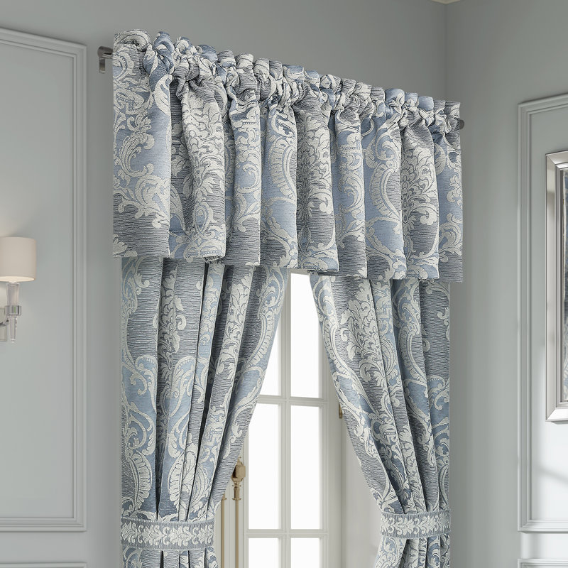 Cantonnière Queen's Queen - Bleu acier