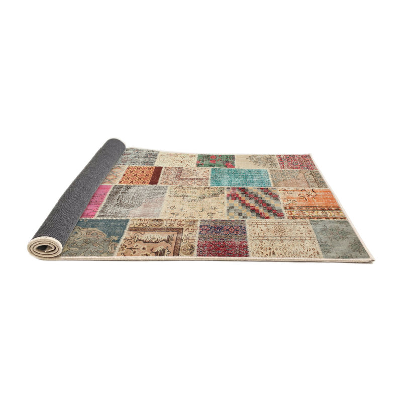 Patchwork Indoor Rug, Round 4'