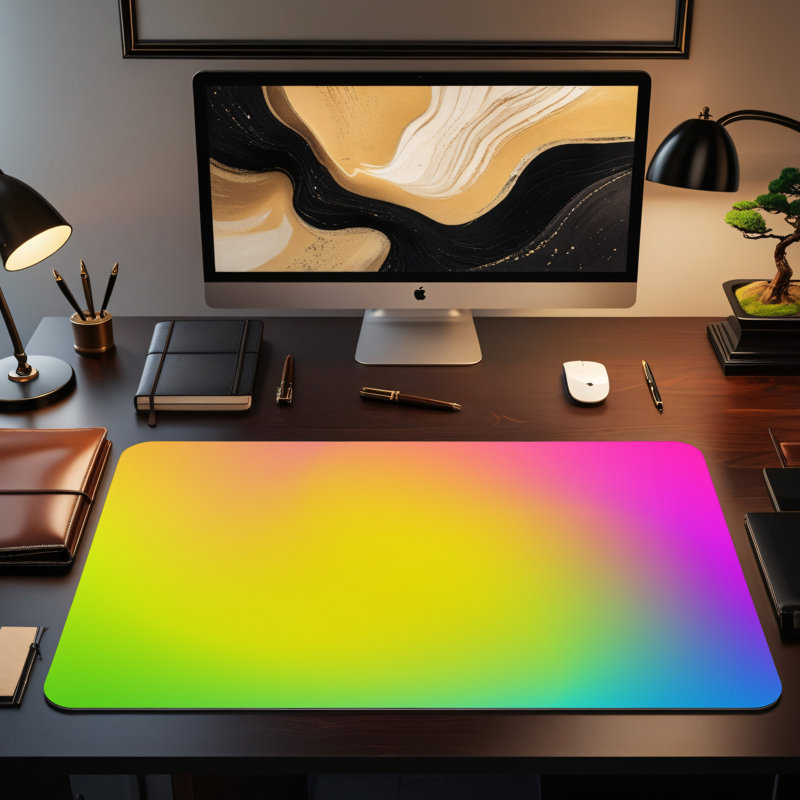 Polyester Desk Pad, 23.6x13.8