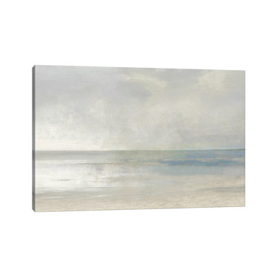 Pastel Seascape III by Christy McKee - Wrapped Canvas Painting