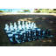 16" Giant Plastic Chess Set with Quick Fold Nylon Board