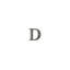 Deltana RL4D-CR003 4" Residential Letter D; Lifetime Brass Finish-1943893369