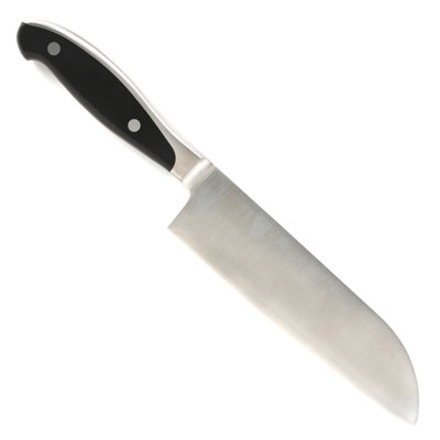 Henckels Forged Synergy 7-inch Hollow Edge Santoku Knife