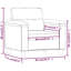 Chaise rembourrée en tissu microfibre Oriol-1486192408
