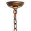 18" Square Balsam Pine Inverted Pendant