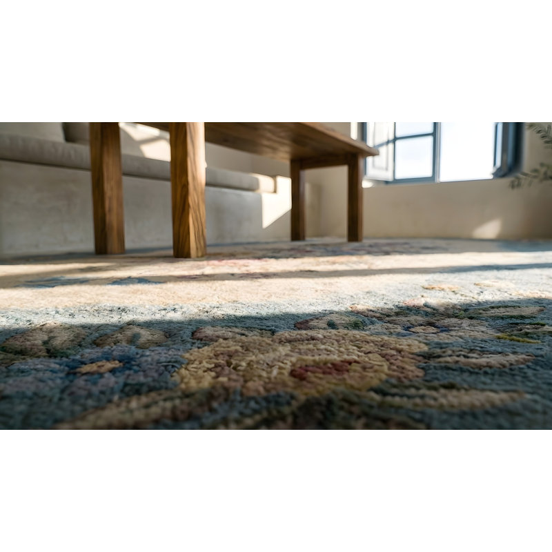 Antique American Hooked Canada - Loop Pile Rug