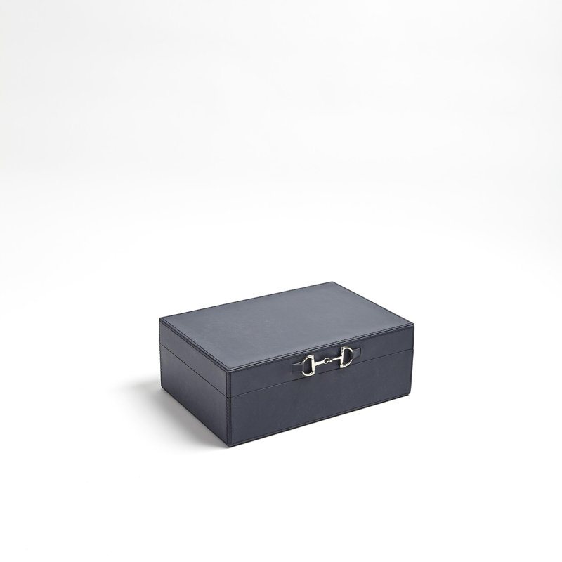 Boîte à détails étriers - bleu délavé, H 4,5 po x l 8,25 po x P 12 po