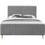 Lit plateforme tapissier à profil bas Zara-496311384-496311332
