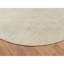 Tapis oriental rond 11 pi 4 po x 11 pi 4 po, blanc, noué à la main, moderne, motif Lori Buft Gabbeh, épais et moelleux, pure laine