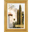 Cadre photo orné doré avec passe-partout pour affichage mural ou de table-129940137-129940145-129940146