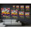 «Modern Hustle Graffiti Street Art», impression sur toile multicolore de motivation pour bureau
