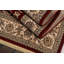 Tapis décoratif en laine rouge Hermione-407434059