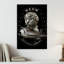 Flying Ace Cat Abstract Contemporary Cat Landscape Nature Wall Art Print by Adam Lawless - Wrapped Canvas Print-151869637