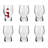 Bradnon 1.7oz. Shot Glass / Shooter Set