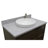 37'' Single Bathroom Vanity with Granite Top-27808961