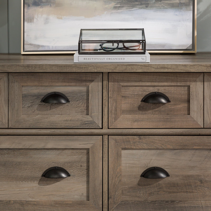 Hulbert 52'' W 6 - Drawer Dresser, Gray Wash