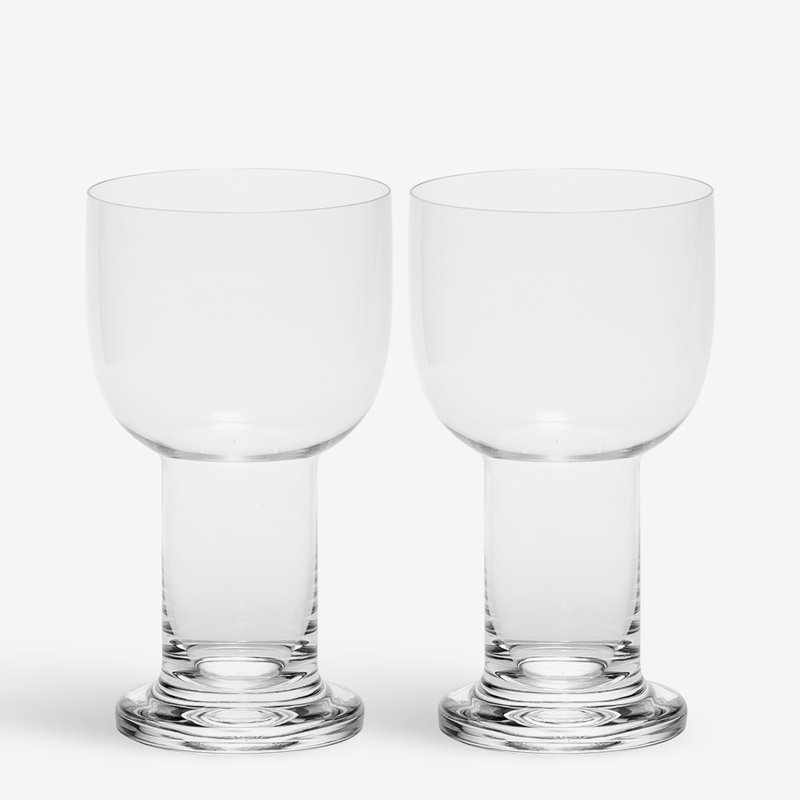 Picnic Handmade Crystal Hurricane Glass