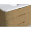 Meuble-lavabo simple en bois massif Calamigo