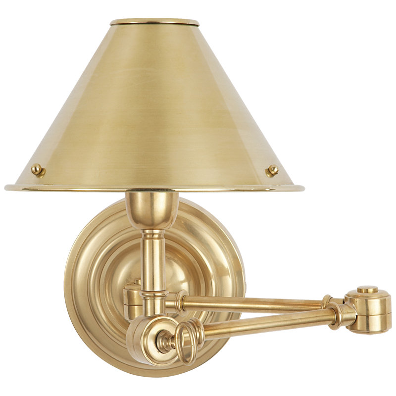 Ralph Lauren Anette 1 - Light Swing Arm, Natural Brass