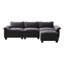 Canapé modulaire de luxe avec repose-pieds-1929304033