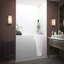 Baignoire de tourbillon 52" x 29" walk-in Flagstaff-23011537-23011538