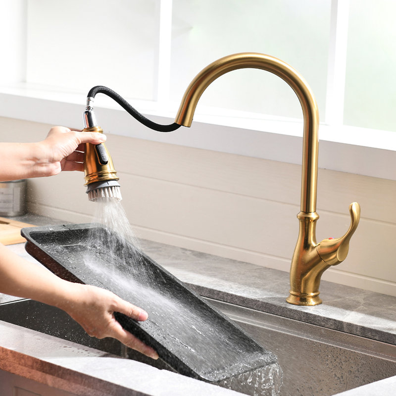 Robinet de cuisine High Arc Gold