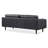 Napa 88.5'' Full-Grain Genuine Italian Leather Sofa-627265900