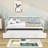 Daybed Wood Bed with Trundle-626838707-626838706