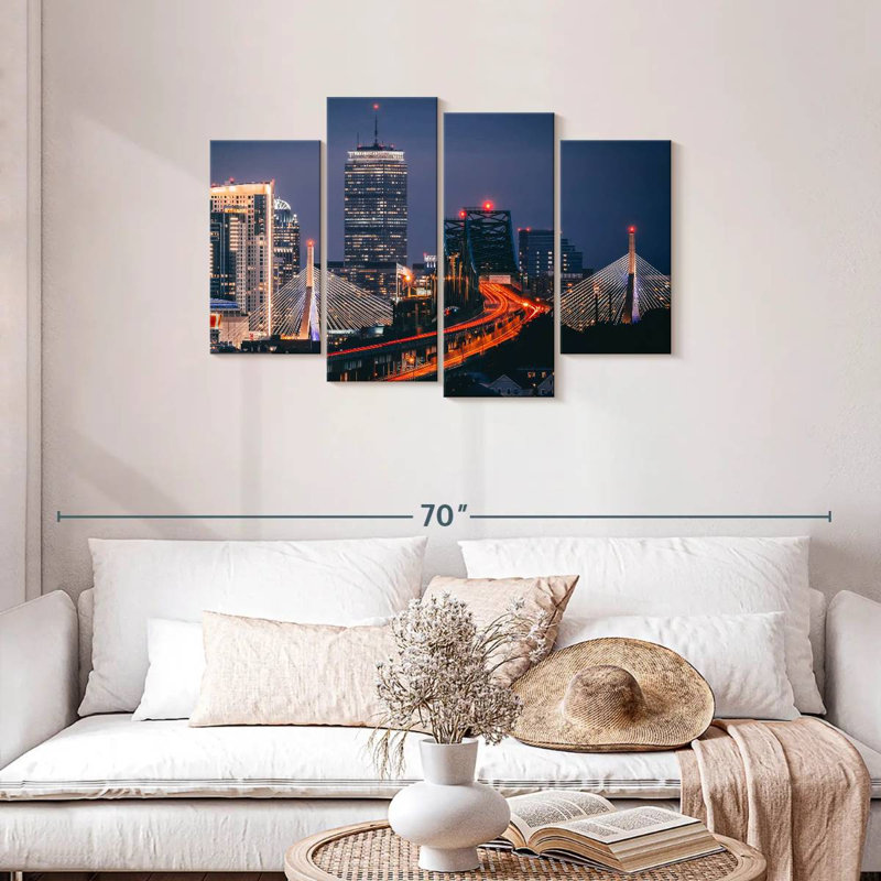 Nicci Boston, horizon nocturne, H 27 po x l 43 po