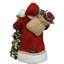 Lighted Woodland Pine Santa