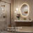 Aura LED Organic Bathroom Vanity Mirror-2096818724