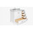 Cambridge 43'' Single Bathroom Vanity with Carrara Marble Top-2038143726