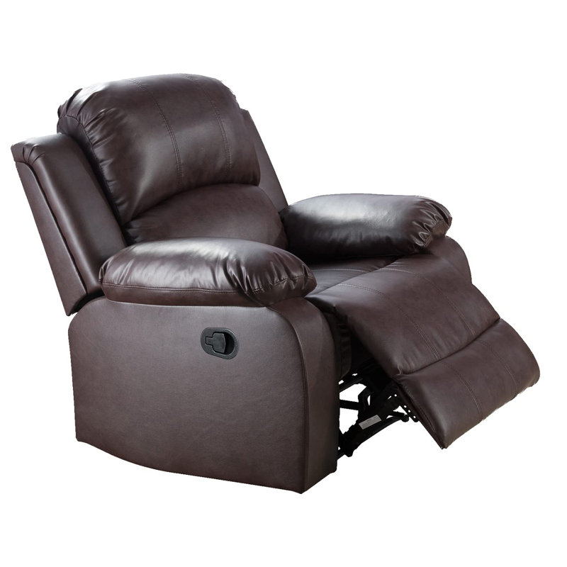 Fauteuil inclinable Pu et Pvc, Brown
