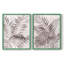 Impression sur toile I-Premium Inversed Island Palms - prête à être accrochée - aucun clou requis - aucun clou requis-108034911-108034918