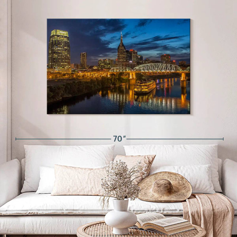 Rorry Nashville Night, 32" H x 48" W