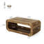 Pedestal Coffee Table with Storage