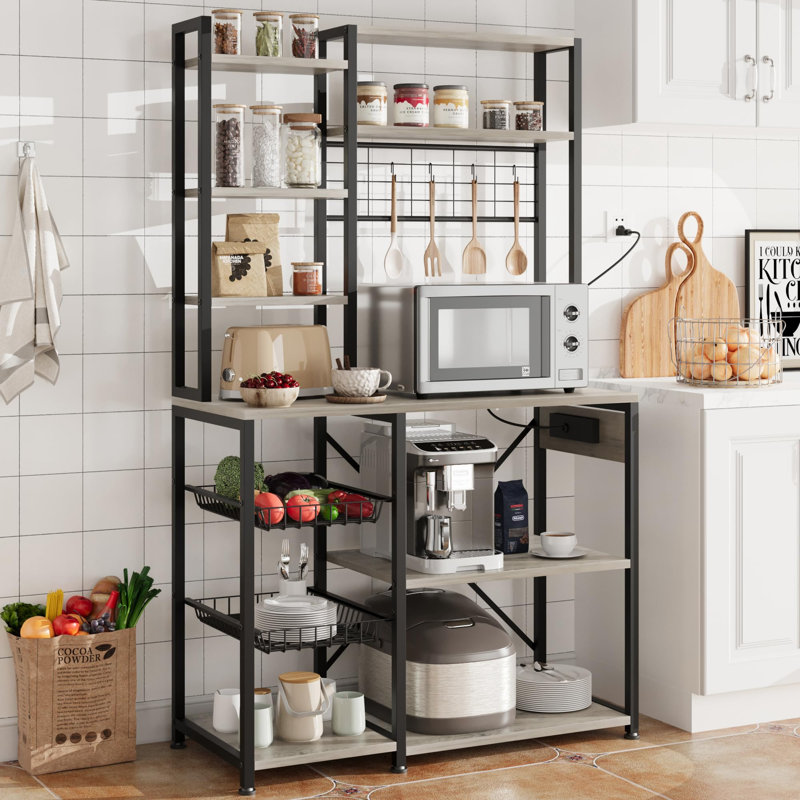 89.9cm W Metal Shelving Unit