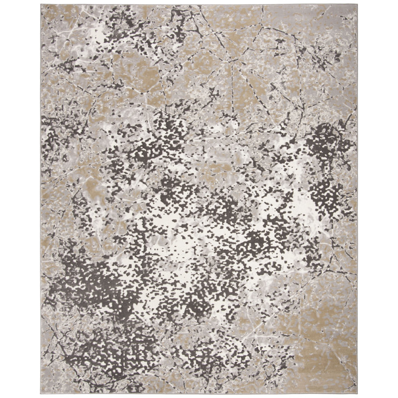 Tapis abstrait Germanton Performance, Rectangle 5 pi 1 po x 7 pi 6 po