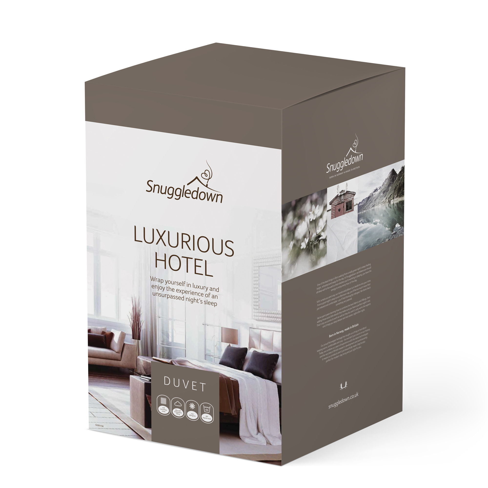 snuggledown luxury hotel duvet 4.5 tog