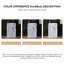 Lavabo sur pied en pierre artificielle blanche, style minimaliste moderne