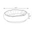 Lit rond pour chat avec coussin et intérieur moelleux-1782991689-1782991690