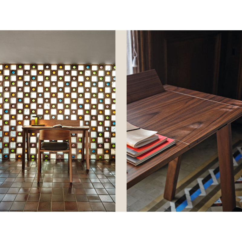 Solid Wood Writing Desk
