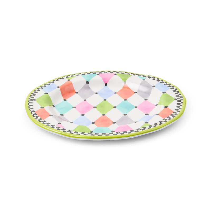 Palm Springs Melamine Salad Plates