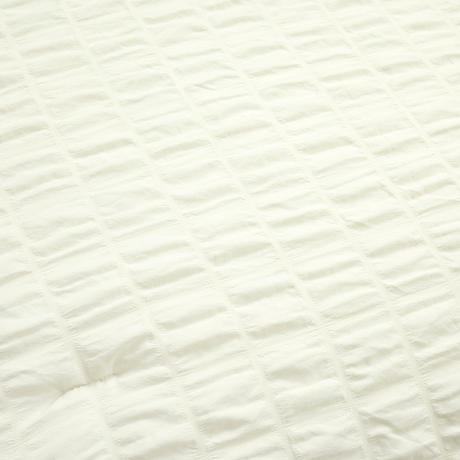 Crinkle 3 Piece All Season Crinkle Textured Dobby Comforter Set, Ivory, Twin Extra Long